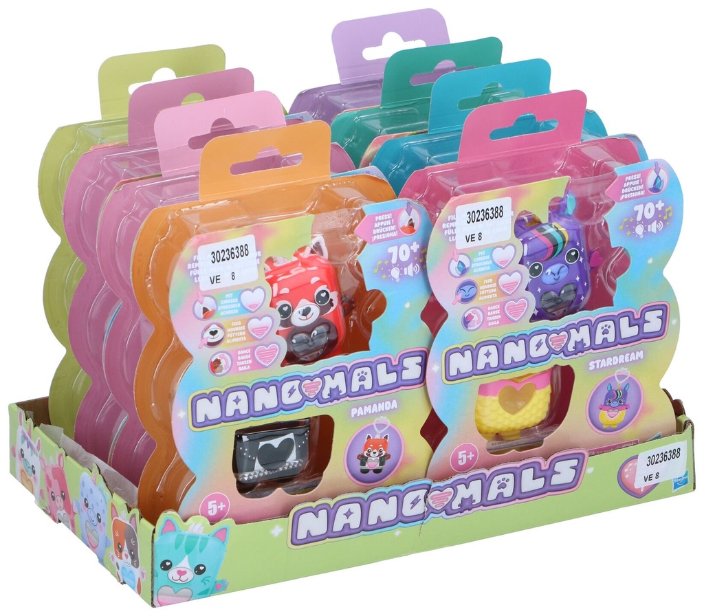 [871125257994] HASBRO Nanomals Interactief Huisdierspeelgoed in Display