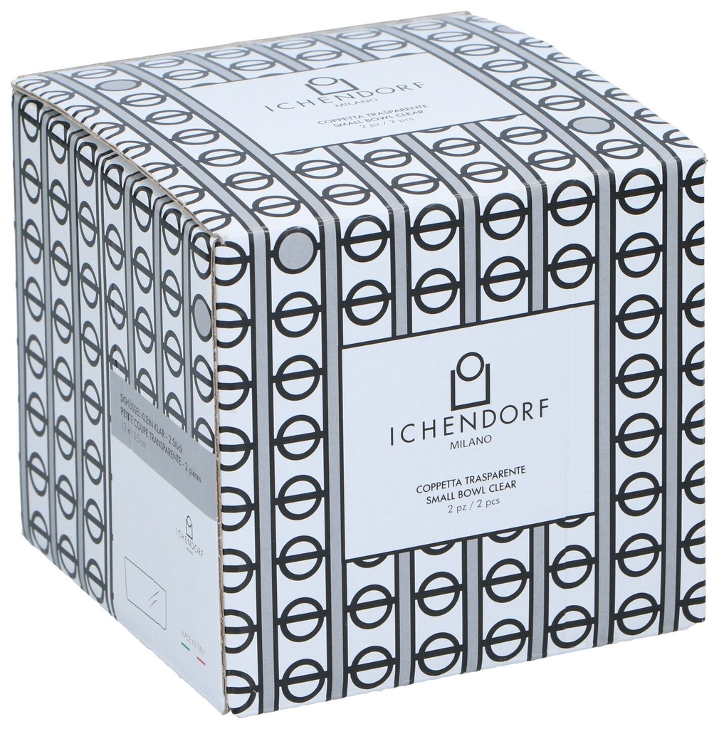 [425190650570] ICHENDORF Kleine Schale Transparent 2 Stück