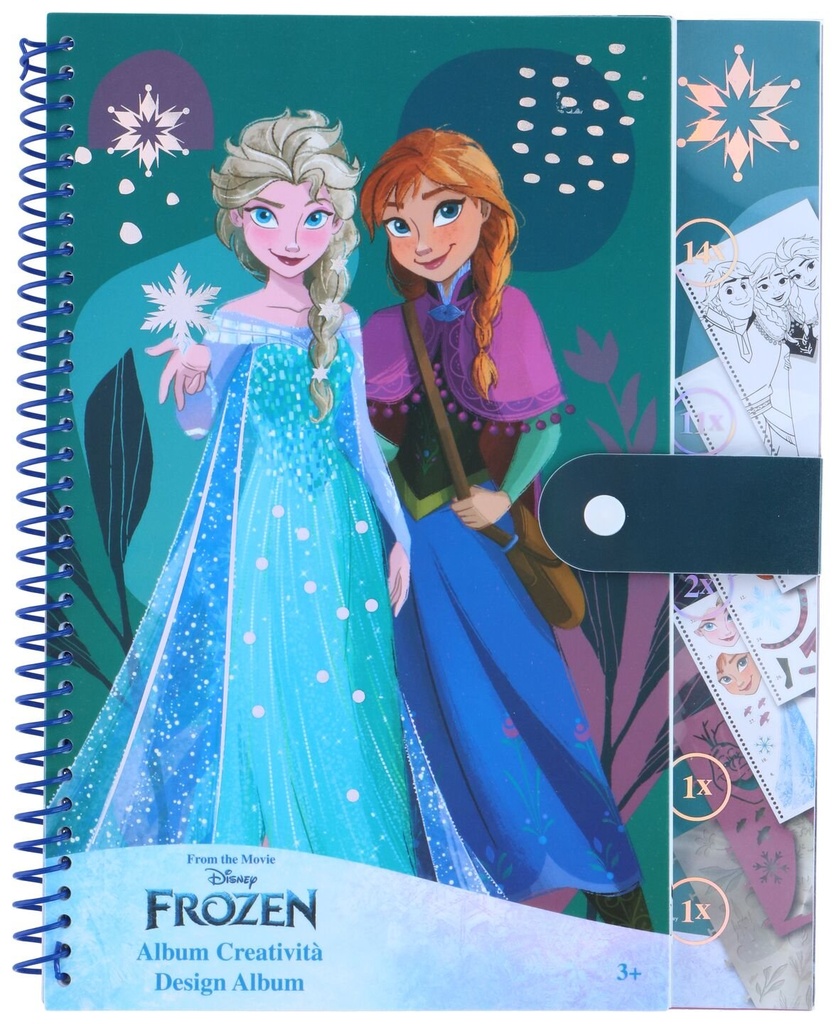 [803278060450] DISNEY Kreativität Design-Album Frozen