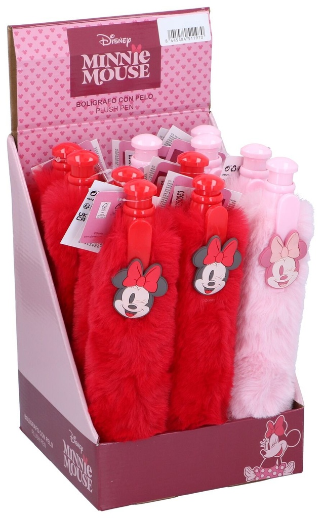 [844548451197] DISNEY Plüschstift Minnie Mouse im Display