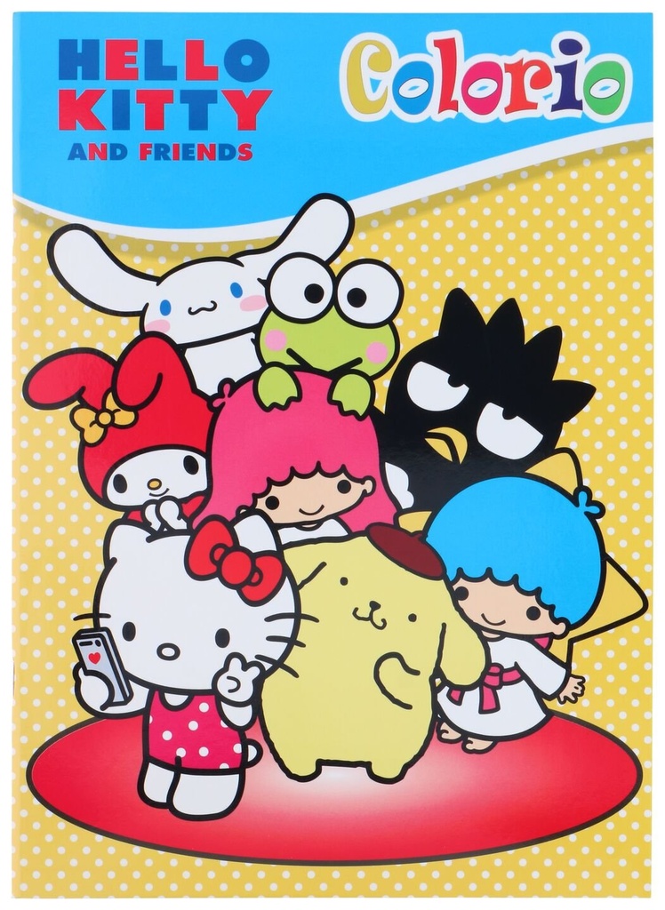 [871674503276] HELLO KITTY Album da Colorare Hello Kitty and Friends