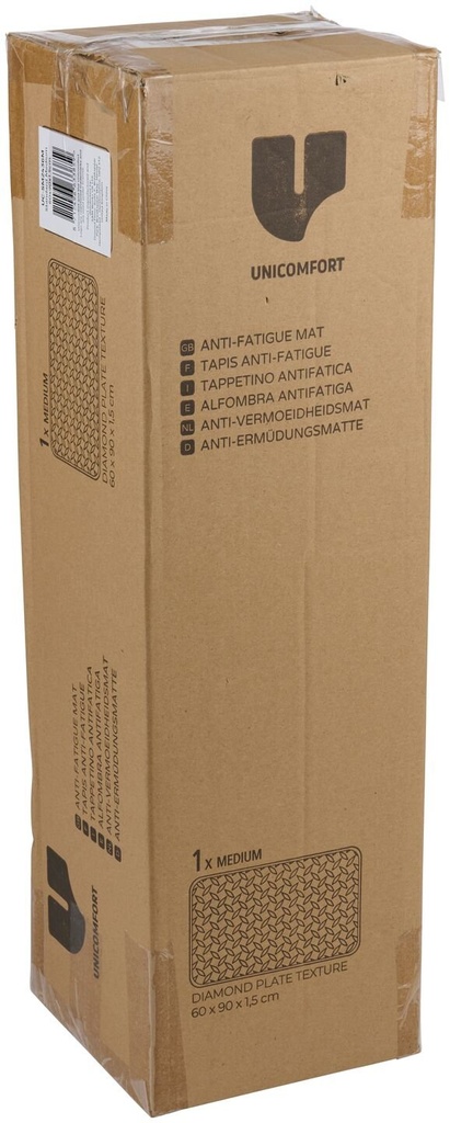 [871749663385] UNICOMFORT Tapis Anti-Fatigue 60x90x1,5cm Medium