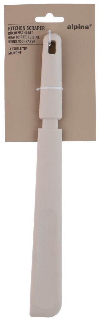 [871125247078] ALPINA Rasqueta de Cocina de Silicona con Punta Flexible