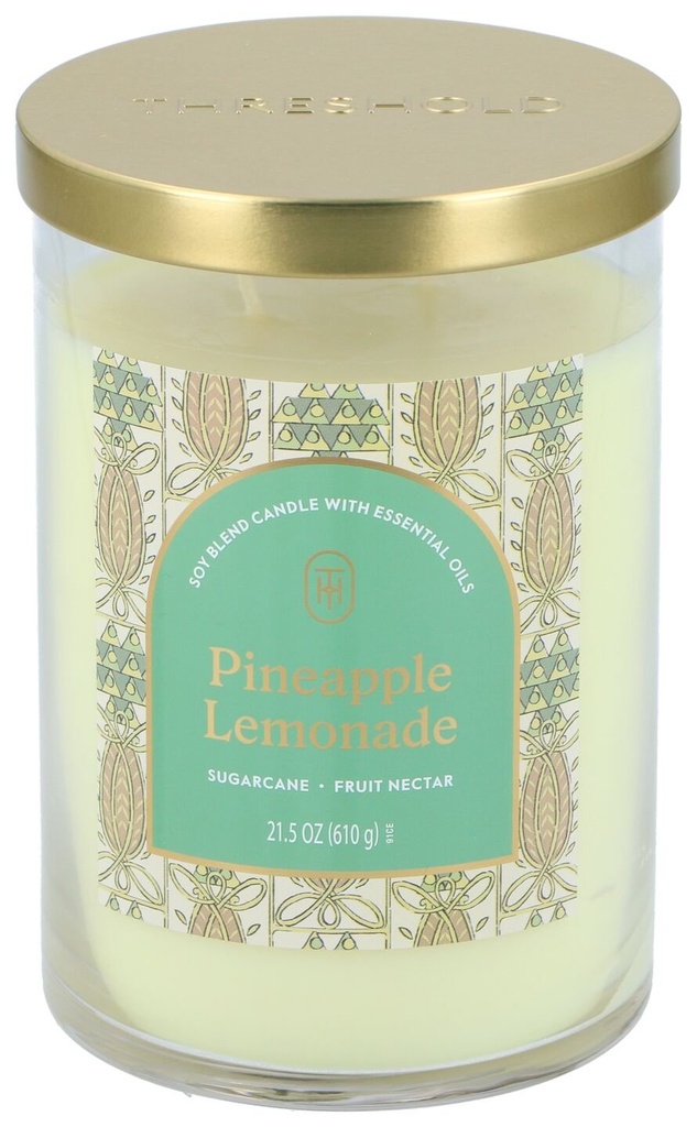 [872158681136] THRESHOLD Vela Mezcla de Soja Pineapple Lemonade 610g