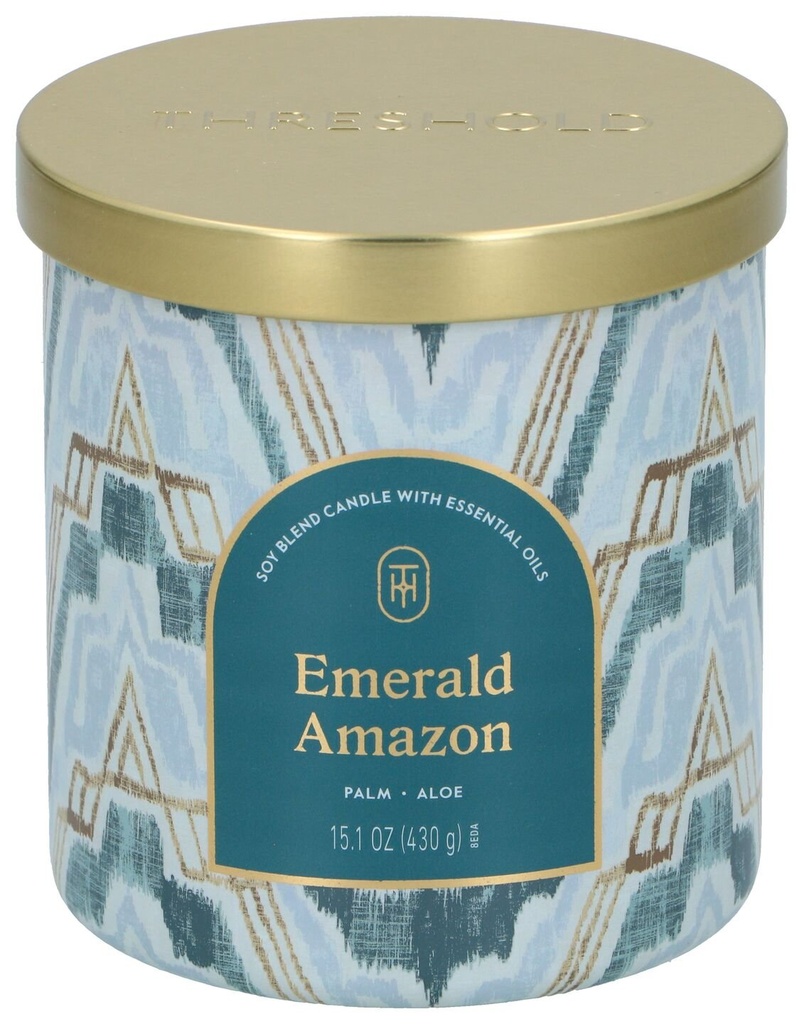 THRESHOLD Bougie parfumée 610g Emerald Amazon