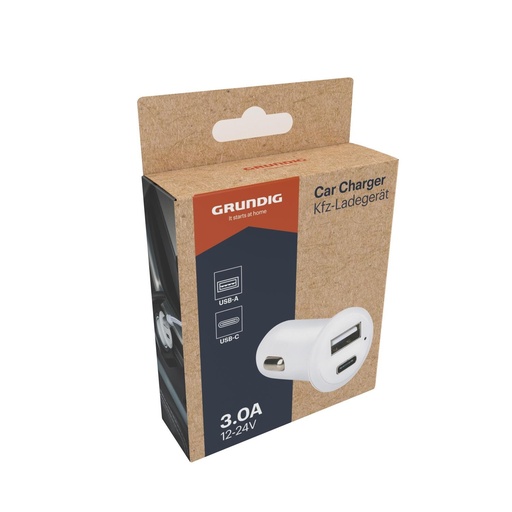 [871125229143] GRUNDIG Car Charger USB-C 5V 3A