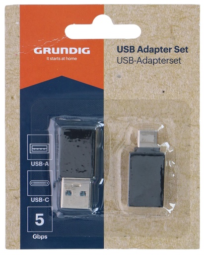 [871125235720] GRUNDIG Adapter USB-A & USB-C