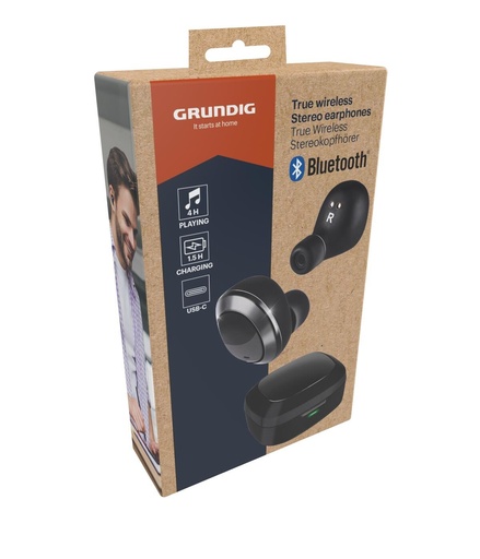 [871125233589] GRUNDIG Earbuds TWS 450mAh Bluetooth