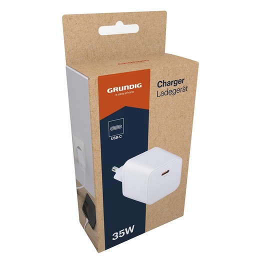 [871125242415] GRUNDIG USB-C Charger GaN 45W