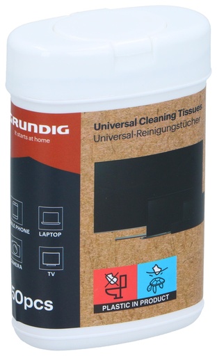 [871125242846] GRUNDIG Screen Cleaning Wipes