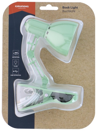 [871125235838] GRUNDIG Book Light 15.5x10x6cm