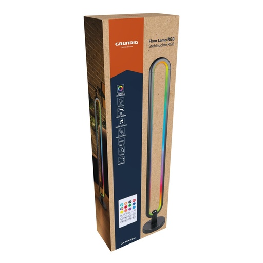[871125244444] GRUNDIG RGB Color Changing Floor Lamp