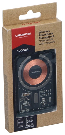 [871125200458] GRUNDIG Wireless Powerbank 5000 mAh