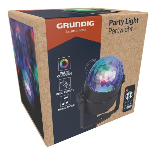[871125233601] GRUNDIG RGB Remote Control Party Light
