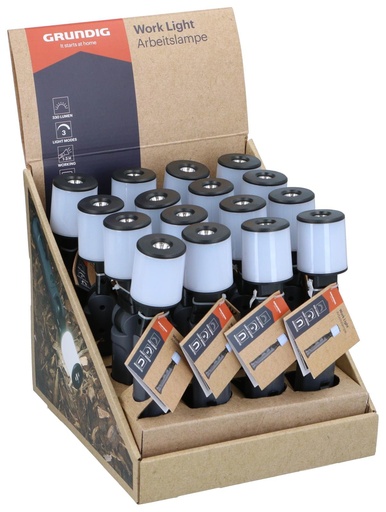 [871125258792] GRUNDIG LED Work Light 1200mAh 4.8x3.2x21.5cm