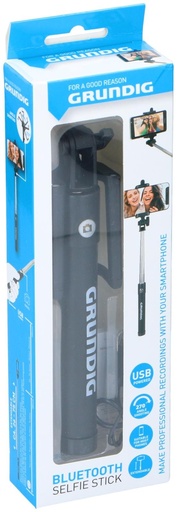 [871125227004] GRUNDIG Bluetooth Selfie Stick Extendable Black
