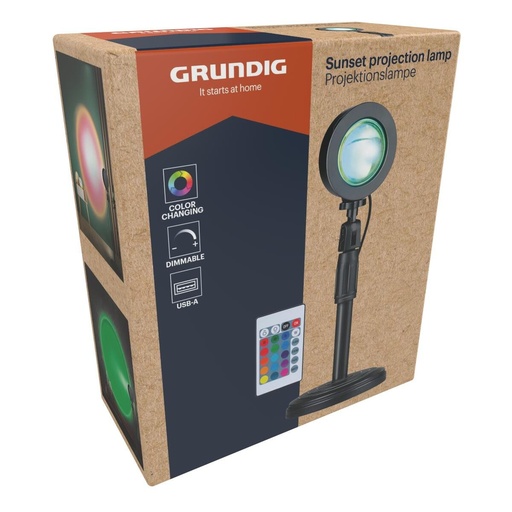 [871125257437] GRUNDIG Sunset Projection Lamp LED
