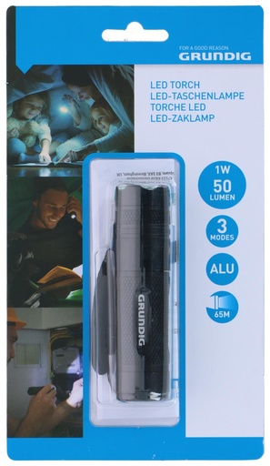 [871125223544] GRUNDIG Torch LED 1W 50Lumen