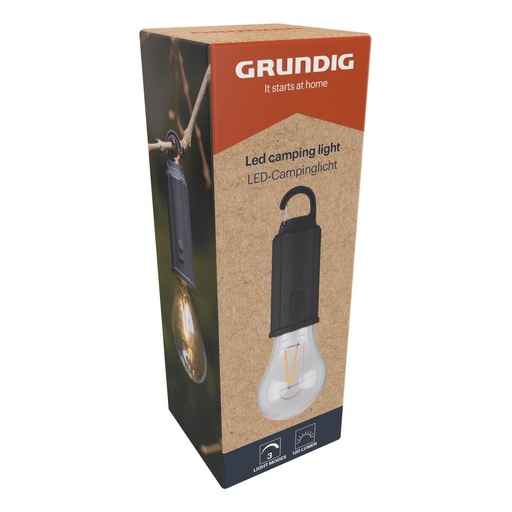 [871125256805] GRUNDIG Bulb-shaped led camping light