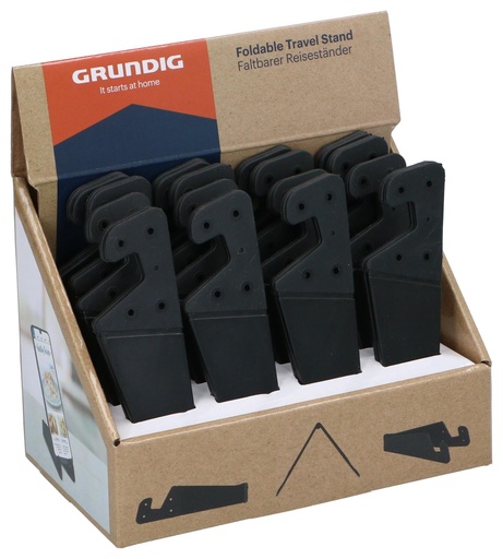 [871125258604] GRUNDIG Foldable Travel Stand Tablet