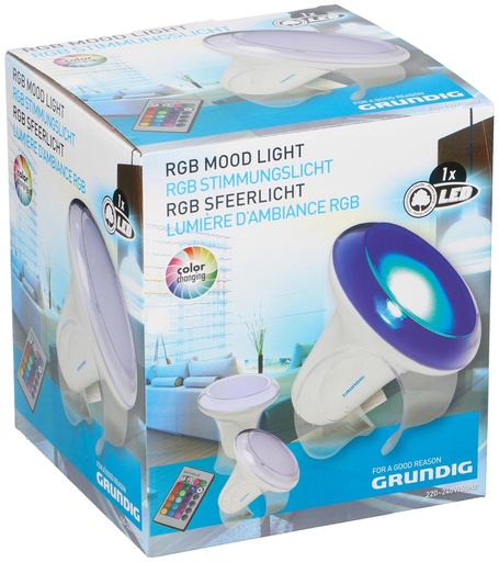[871125299731] GRUNDIG Mood Led Lamp 16x15.5cm