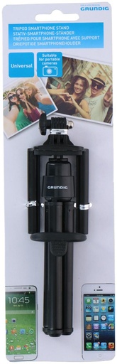 [871125207176] GRUNDIG Smartphone Tripod Stand 30cm Black