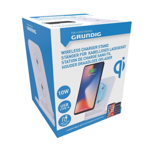 [871125249685] GRUNDIG Wireless Charger Stand 10W
