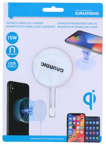 [871125226824] GRUNDIG Wireless Magnetic Charger 15W