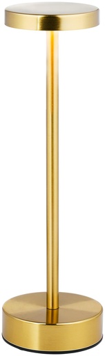 [871125242654] GRUNDIG Table Lamp Gold Flat Head