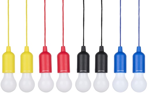 [871125236000] GRUNDIG Retro LED Lamp with 100cm Rope