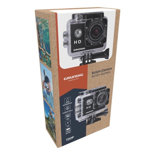 [871125227260] GRUNDIG Action Cam HD 720P with 2" Screen