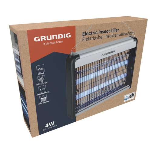 [871125255732] GRUNDIG Insect Killer LED 2x2W 230V