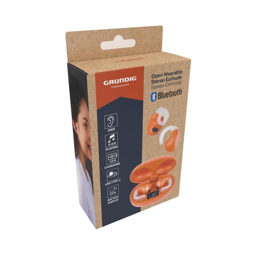[871125234654] GRUNDIG Clip-on Wireless Earbuds TWS