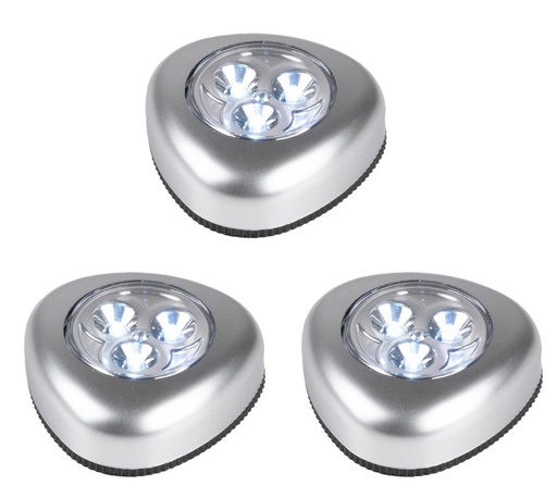 [871125233411] GRUNDIG Push Light LED Round Battery Operated