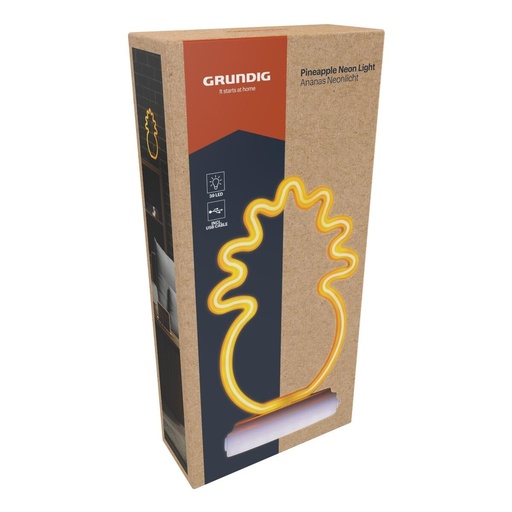 [871125233127] GRUNDIG Neon Lamp Pineapple 39LED