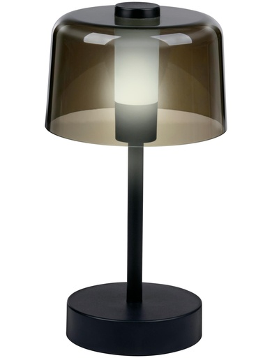 [871125244432] GRUNDIG Modern table lamp with smoked glass