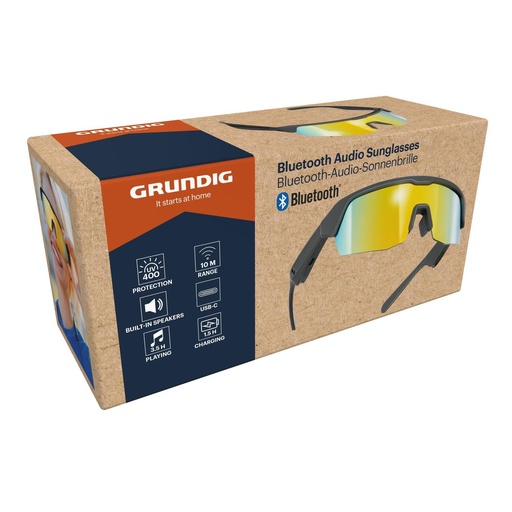 [871125242430] GRUNDIG Sunglasses Earphone With UV400 Lens