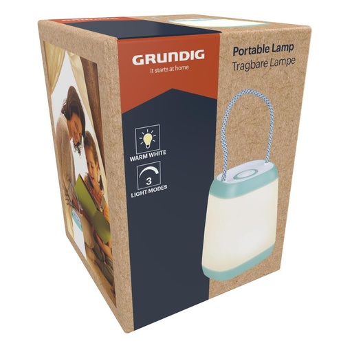 [871125234163] GRUNDIG Portable Lamp with Rope Battery Operated