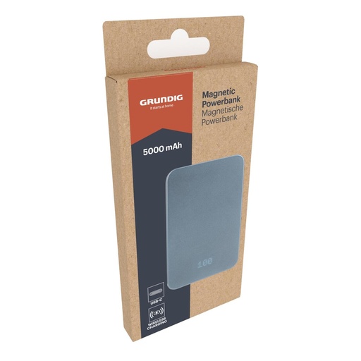 [871125248283] GRUNDIG Magnetic Powerbank 5000 mAh