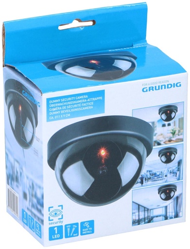 [871125219079] GRUNDIG Camera Dummy Dome Black
