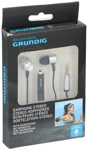 [871125216318] GRUNDIG Earphones with Microphone