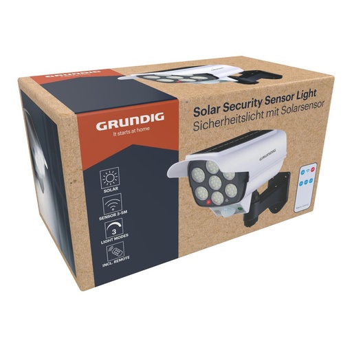 [871125230512] GRUNDIG Solar Garden Light With Motion Sensor