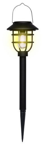 [871125230444] GRUNDIG Solar Garden Spike Lantern Ø10x37.5cm