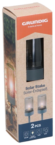 [871125243828] GRUNDIG Solar Garden Stake Light Ø5xh28cm