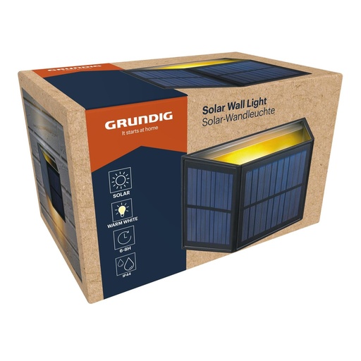 [871125243696] GRUNDIG Solar Up And Down Wall Light