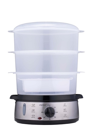[871125258686] ALPINA Food Steamer 230V 800W