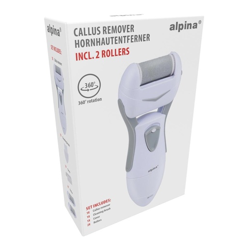 [871125235098] ALPINA Electric Callus Remover Wet/Dry