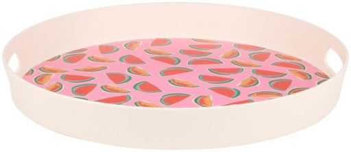 [871125230557] ALPINA Tray 34.5cm Watermelon Print