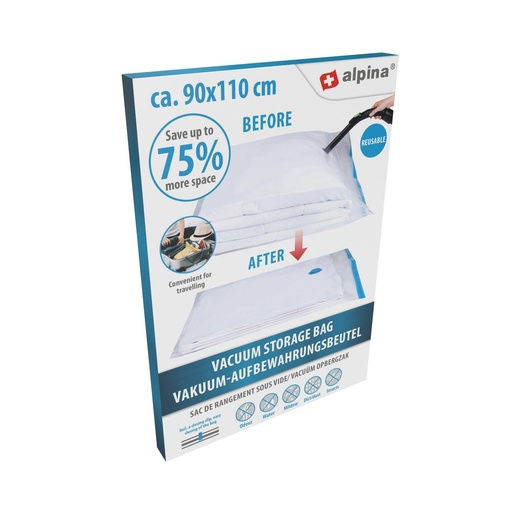 [871125247203] ALPINA Vacuum Storage Bag 90x110cm
