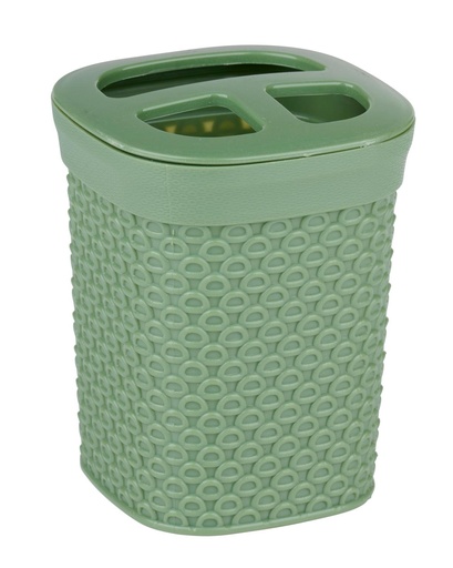 [871125232269] ALPINA Tooth Brush Holder 9x9x11cm Green